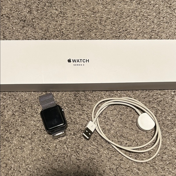 Apple Other - Apple Watch Series 3 with Silver Milanese Loop